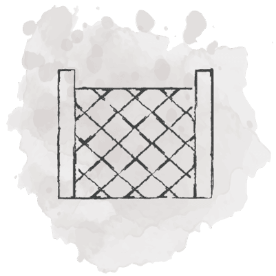 Chain link fences provide the utmost security, in a variety of colors, while remaining affordable.